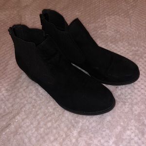 Black Suede Ankle Boots